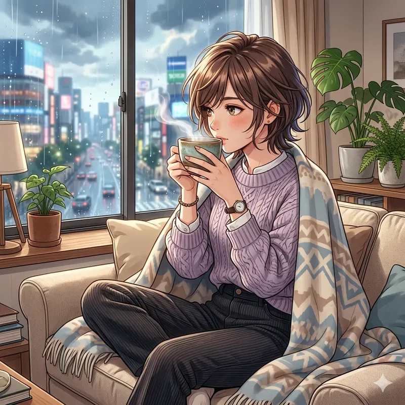 Cozy Anime Girl Lifestyle Collections