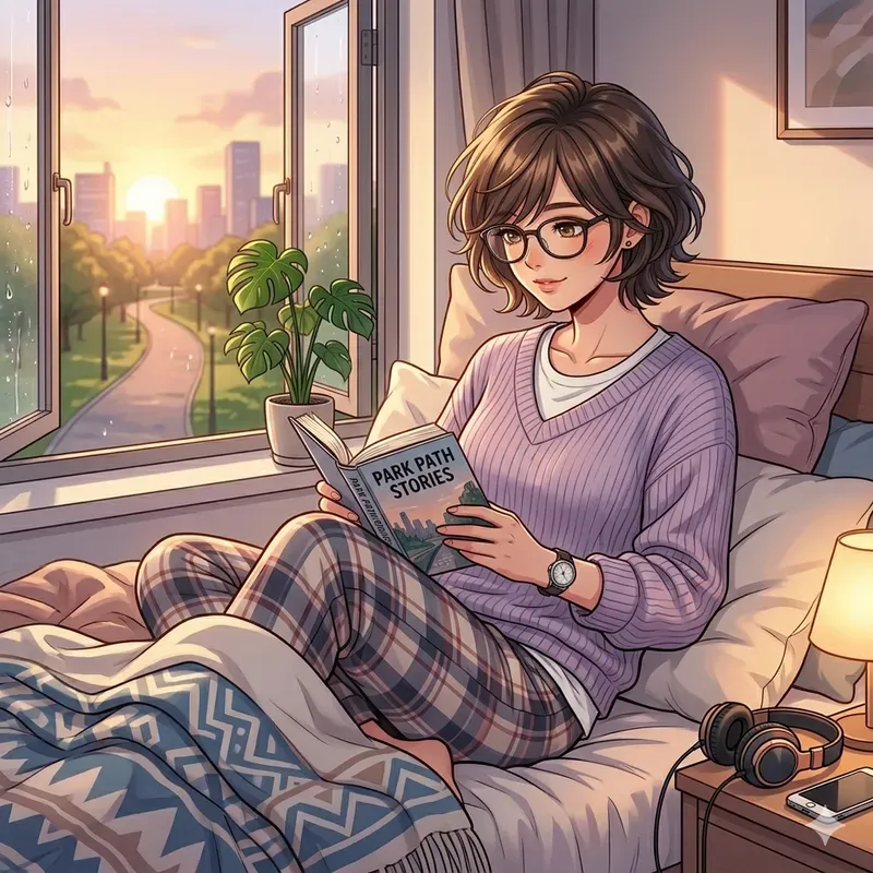 Cozy Anime Girl Lifestyle Collections