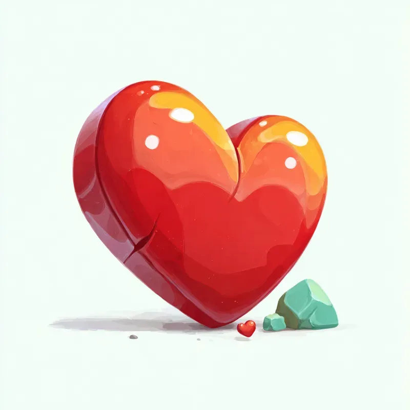 Stylized 25d Game Icon Style
