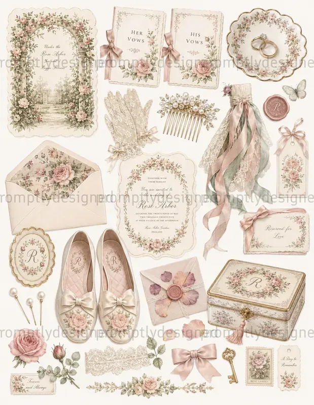 English Rose Garden Assets