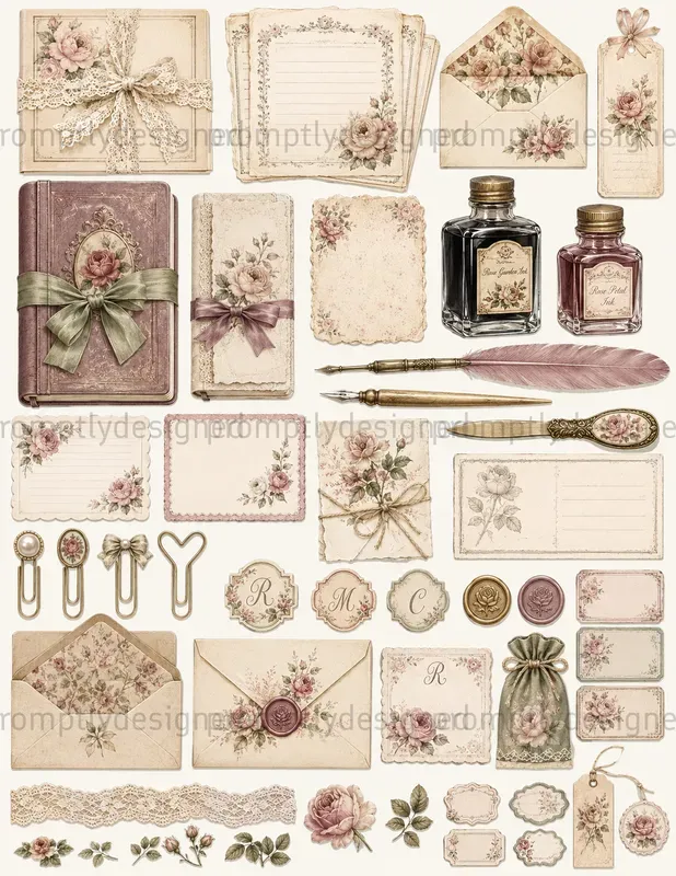 English Rose Garden Assets