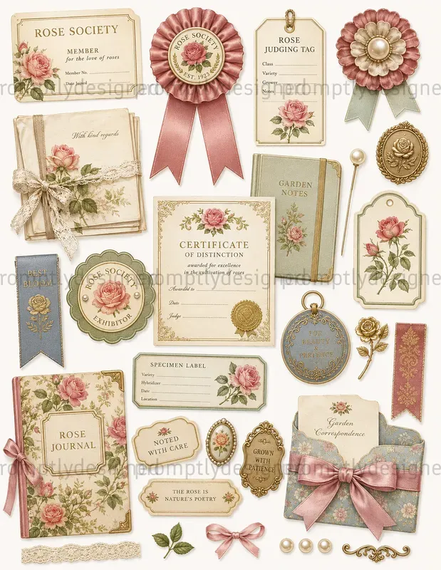 English Rose Garden Assets