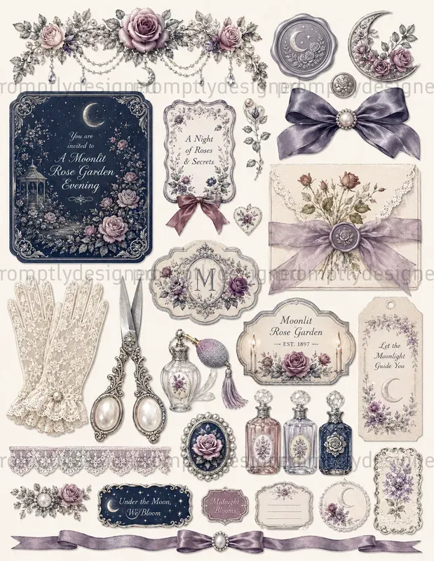 English Rose Garden Assets