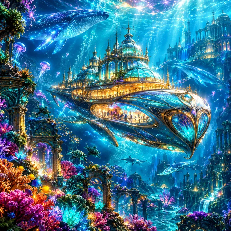 Cosmic Fantasy Voyage Art
