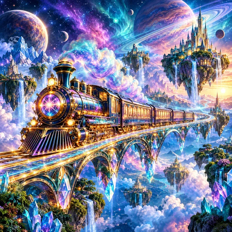 Cosmic Fantasy Voyage Art