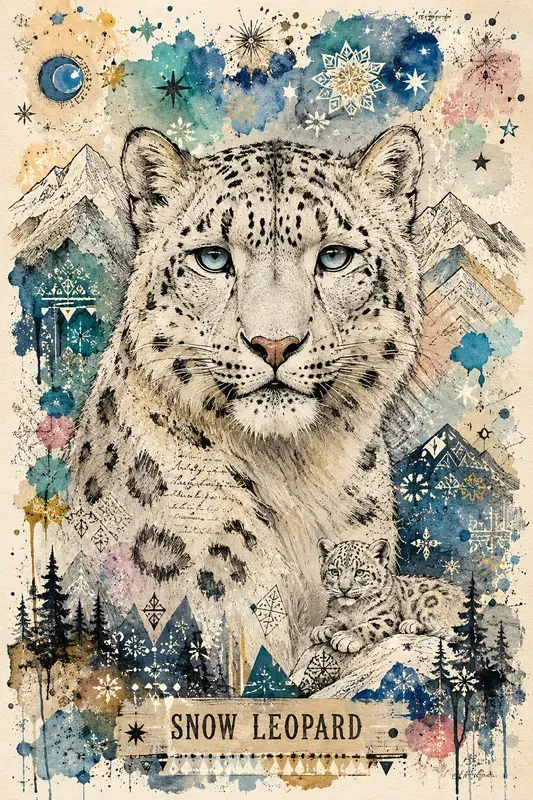 Whimsical Folk Art Portraits