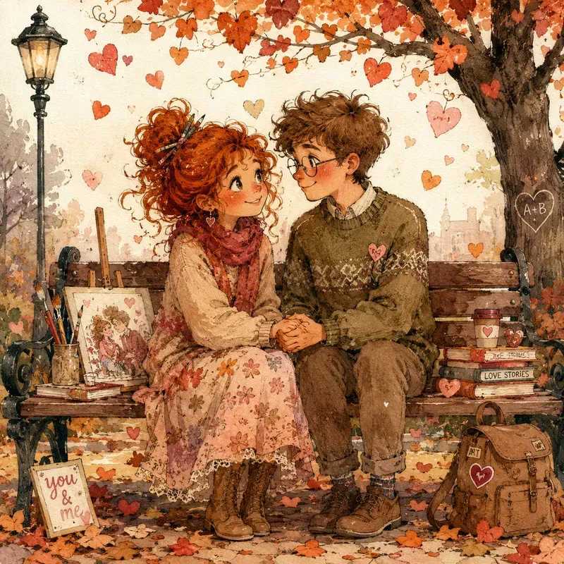 Whimsical Storybook Romance Couples