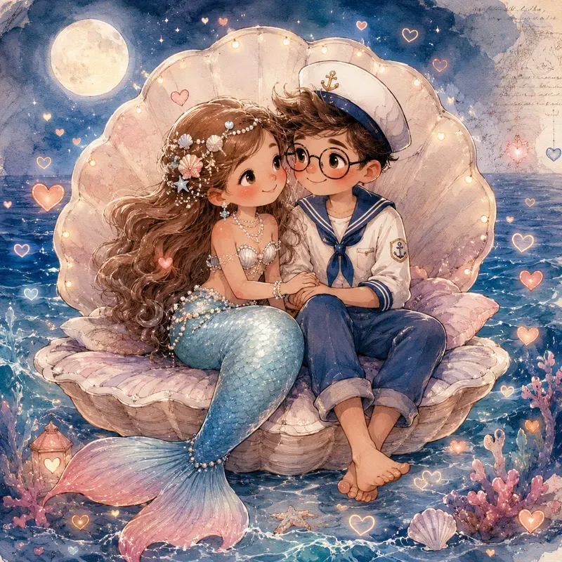 Whimsical Storybook Romance Couples