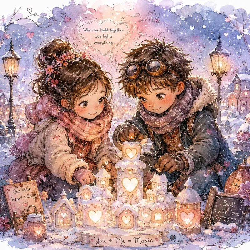 Whimsical Storybook Romance Couples