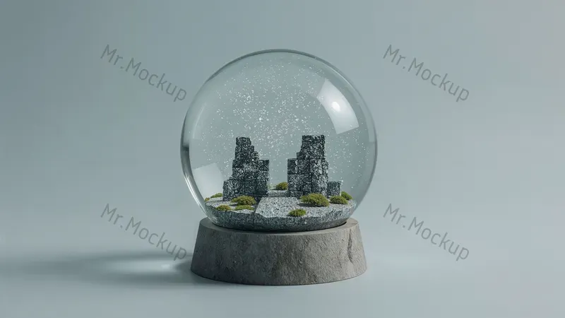 Cinematic Snowglobe Worlds