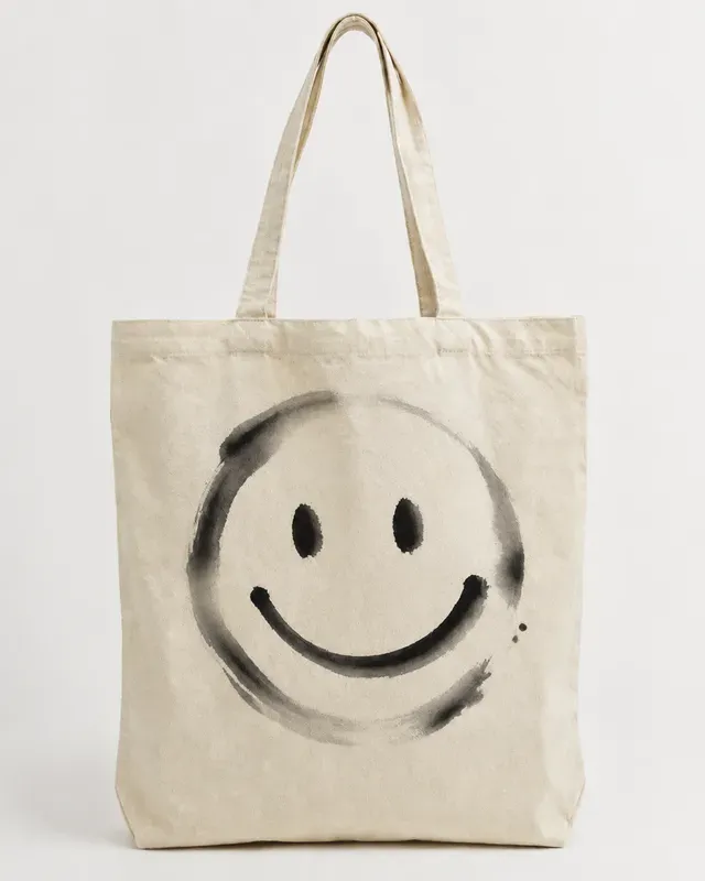 Ink Wash Canvas Tote Bag Print Designs