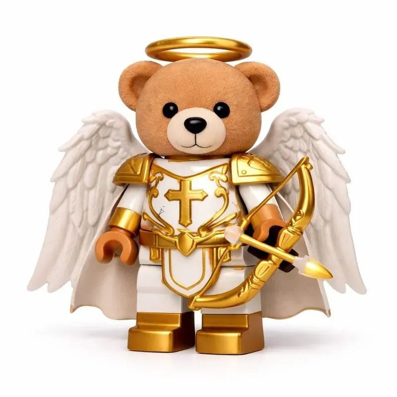 Hyperrealistic Angelic Toy Figures