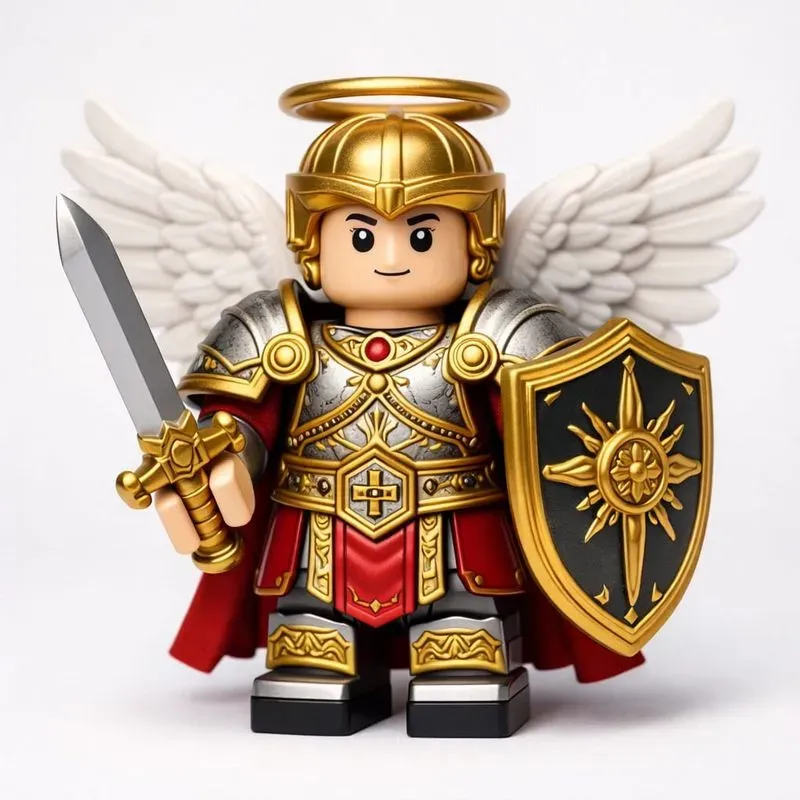 Hyperrealistic Angelic Toy Figures