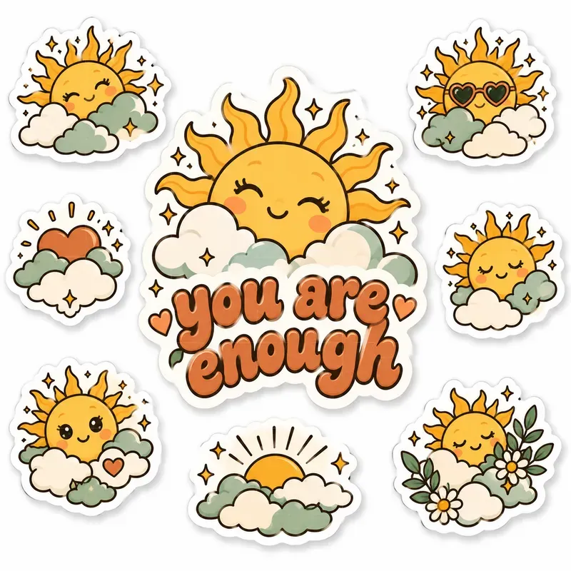 Trending Aesthetic Sticker Sheets