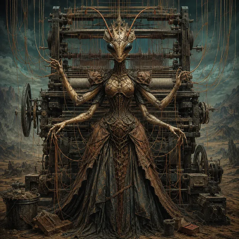 Surreal Loom Guardians
