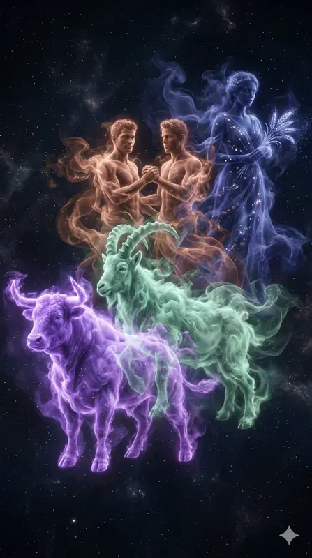Custom Zodiac Family Art