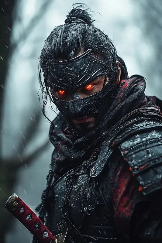 Epic Fantasy Crimson Ronin Portraits