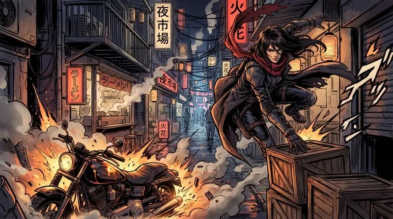 Anime Graphicnovel Cinematic Engines