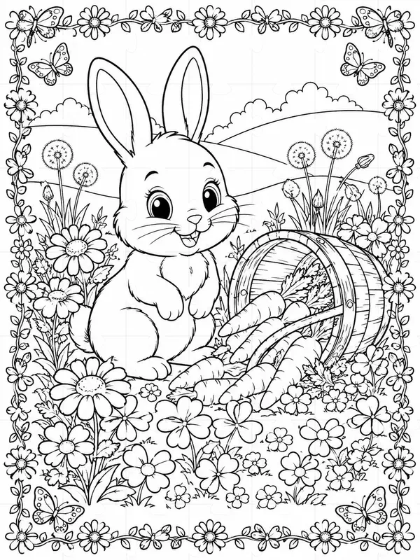 Cute Animal Coloring Pages