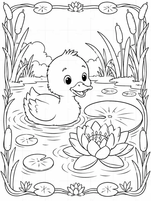 Cute Animal Coloring Pages