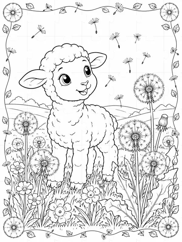 Cute Animal Coloring Pages