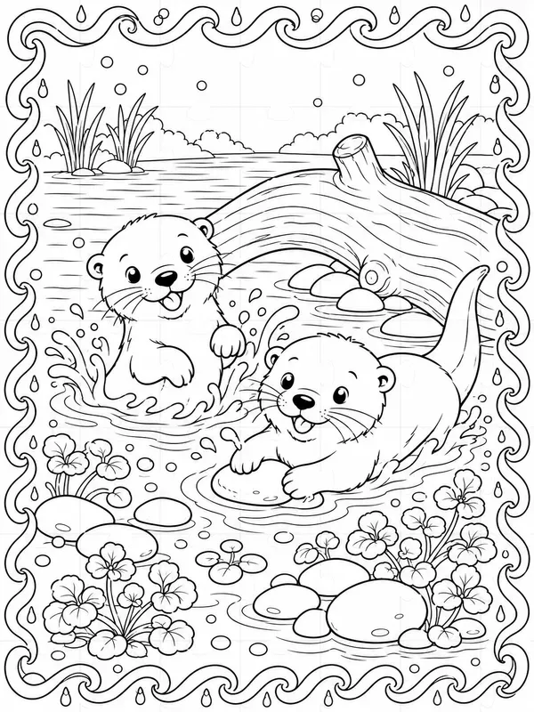 Cute Animal Coloring Pages
