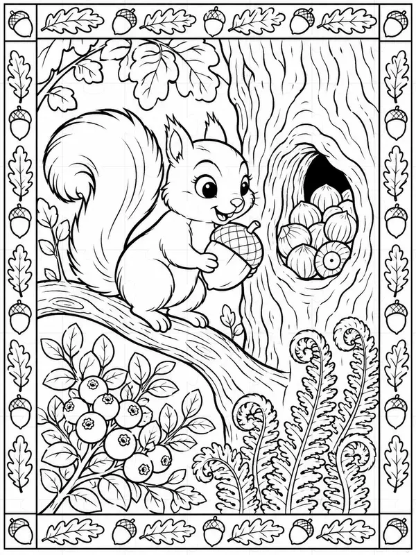 Cute Animal Coloring Pages