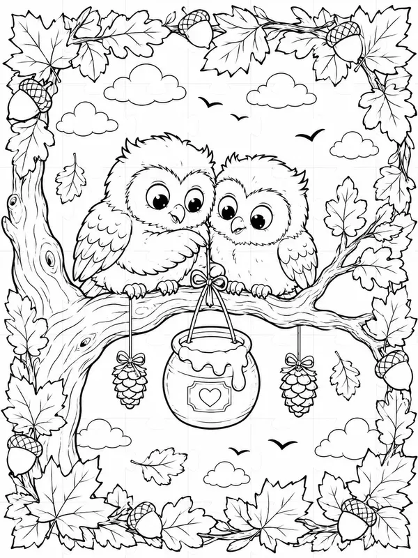 Cute Animal Coloring Pages