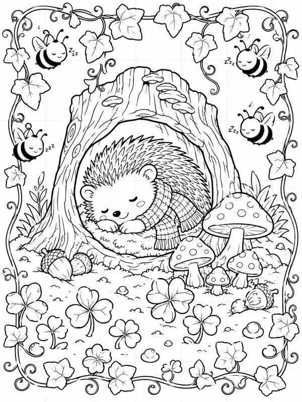 Cute Animal Coloring Pages