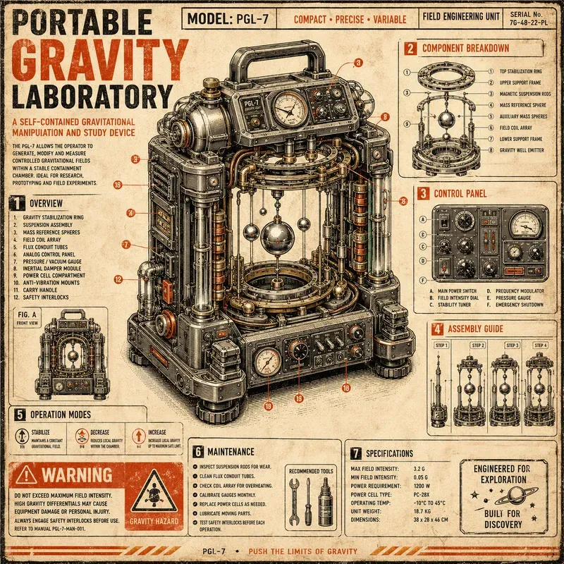 Retrofuturistic Fictional Invention Men