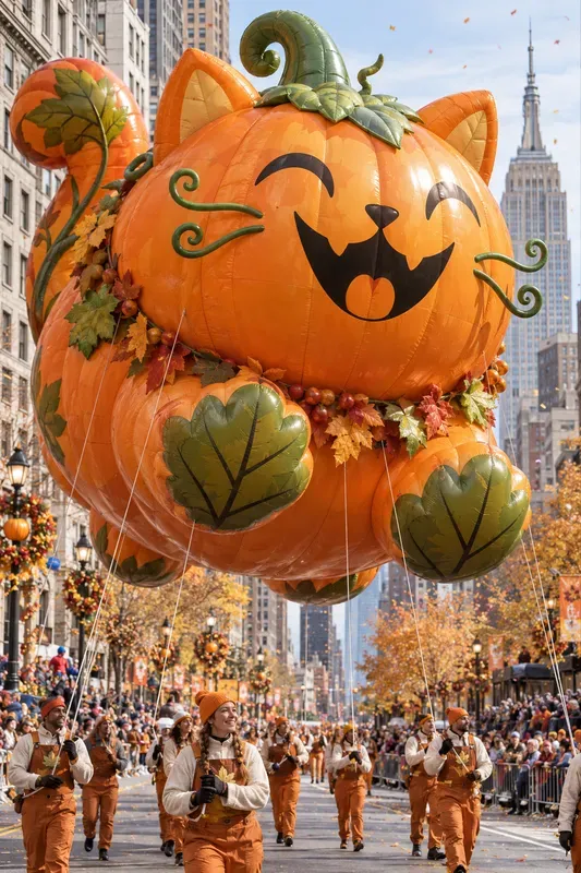 Giant Thanksgiving Parade Balloons