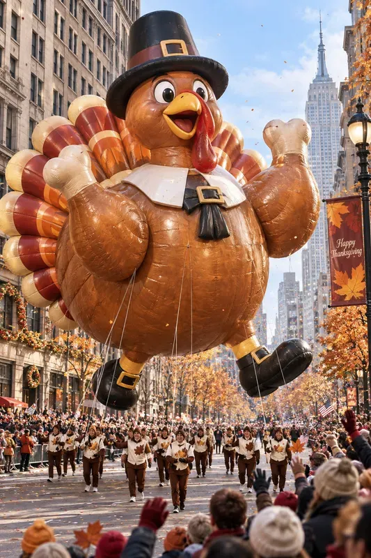 Giant Thanksgiving Parade Balloons