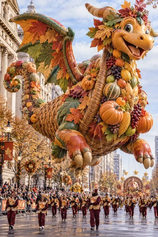 Giant Thanksgiving Parade Balloons