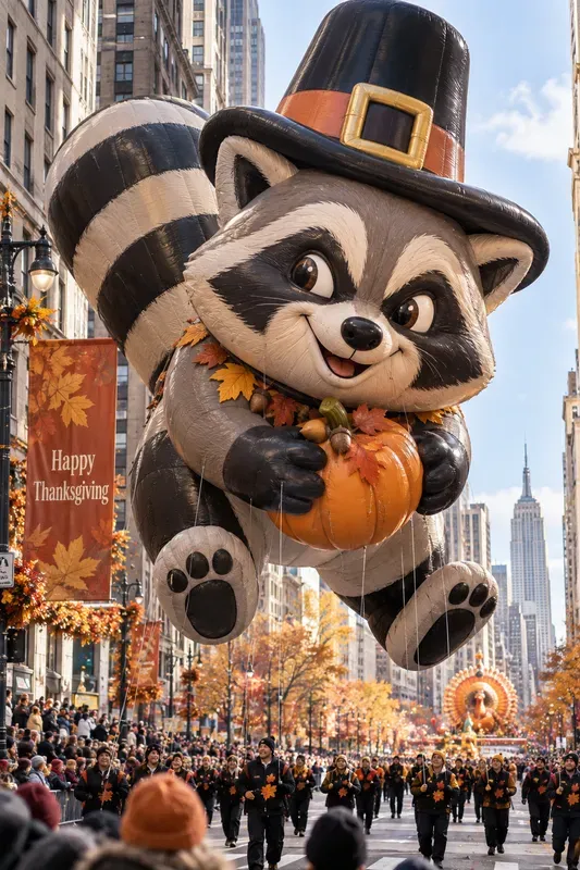 Giant Thanksgiving Parade Balloons