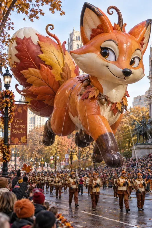 Giant Thanksgiving Parade Balloons