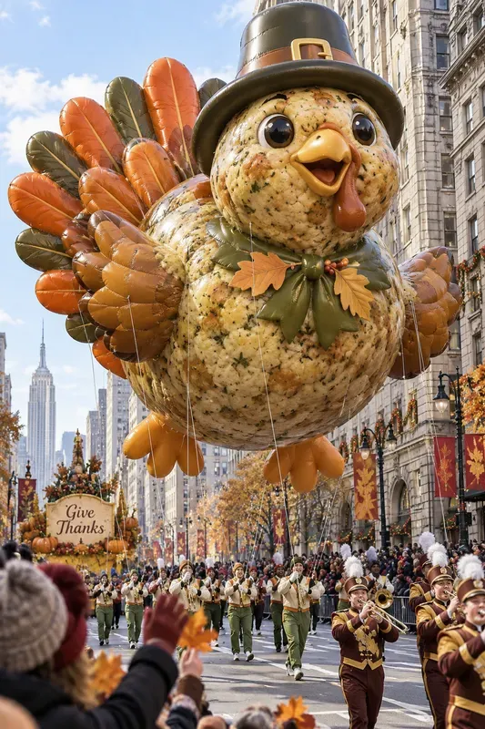 Giant Thanksgiving Parade Balloons