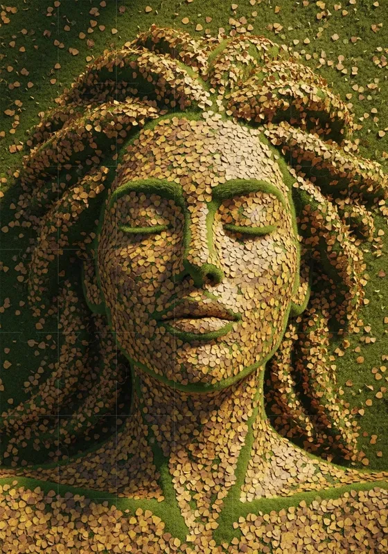 Land Art Human Form Compositions