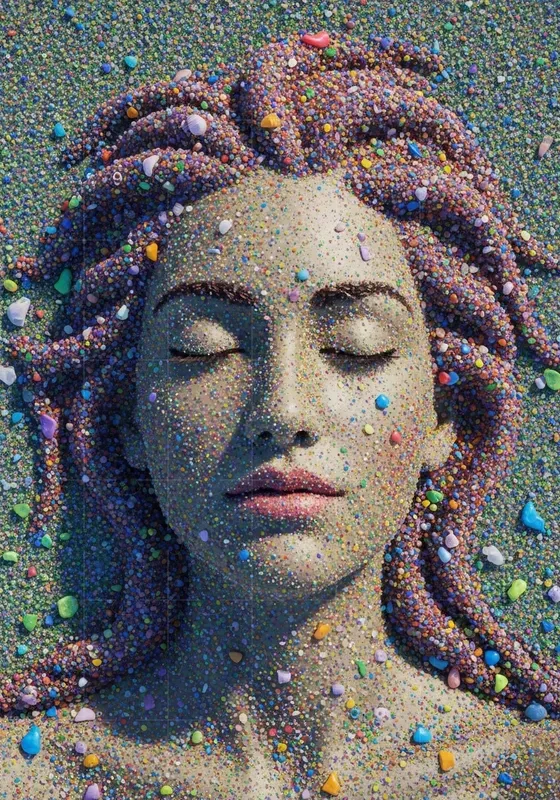Land Art Human Form Compositions