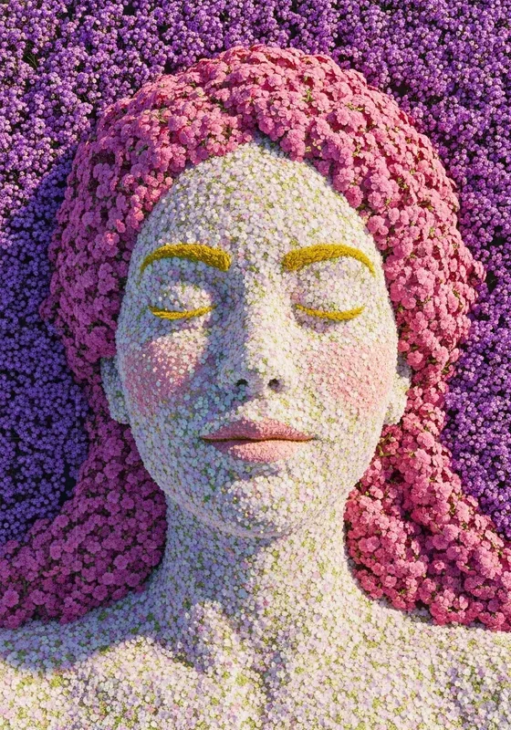 Land Art Human Form Compositions