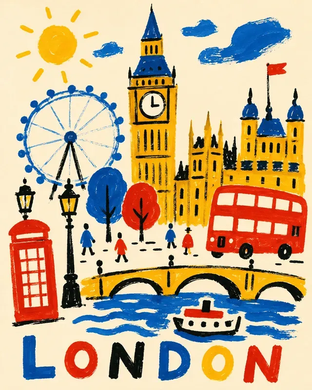Hand Drawn Travel Posters