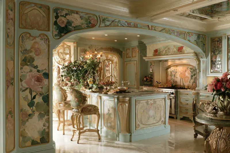 Alphonse Mucha Interiors