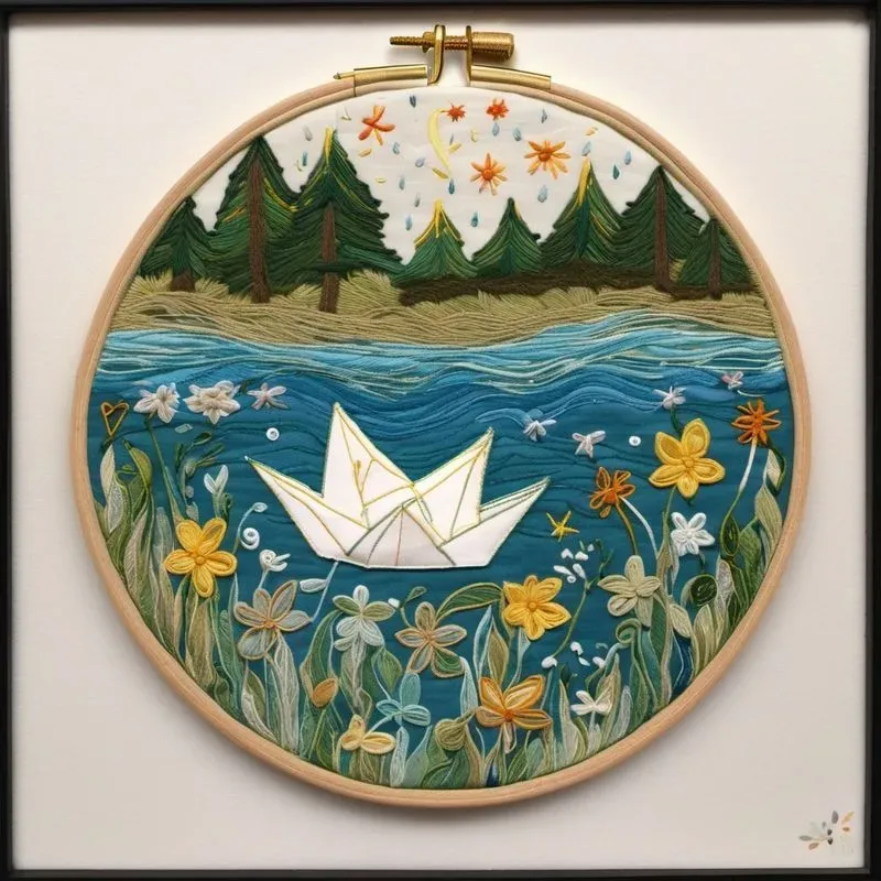 Simple Metaphysical Embroideries