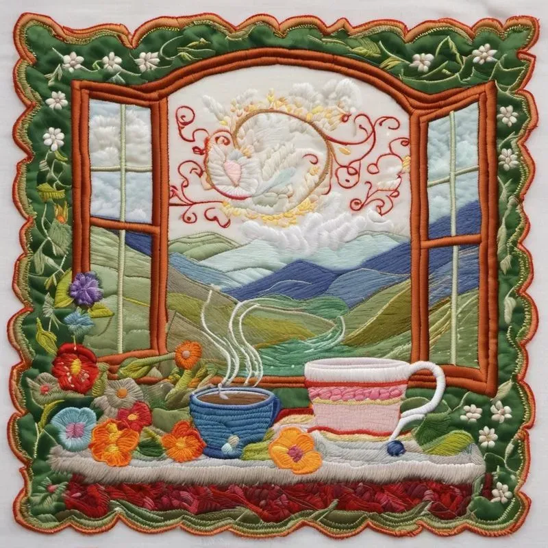 Simple Metaphysical Embroideries