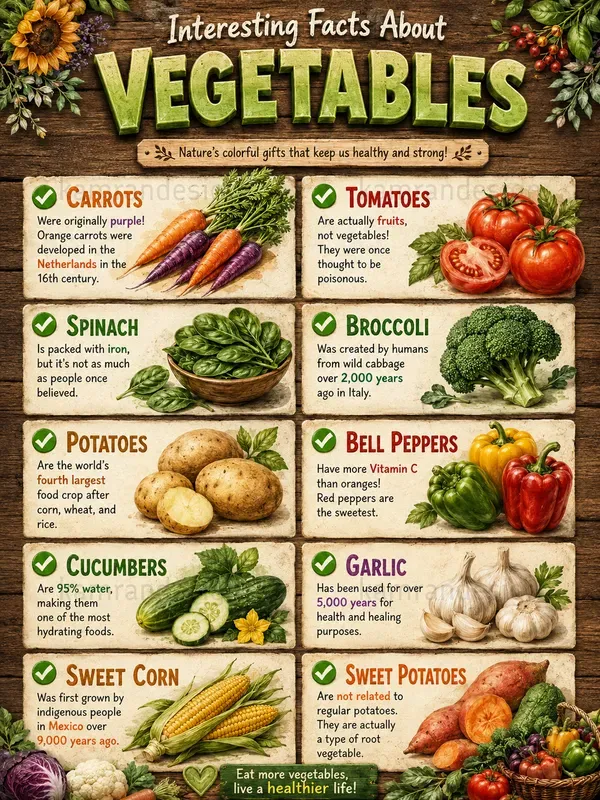 Rustic Healthy Food Infographics