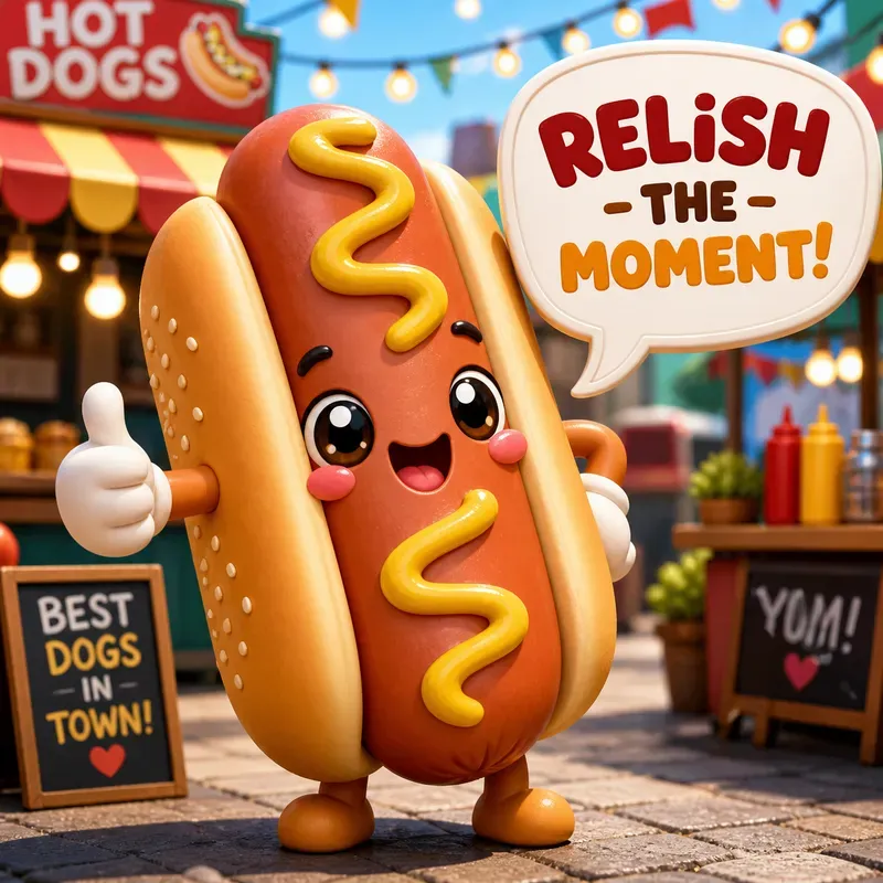 Kawaii 3D Food Mascots