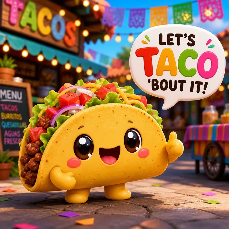 Kawaii 3D Food Mascots