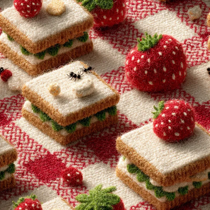 Cozy Felt 3D Seamless Patterns