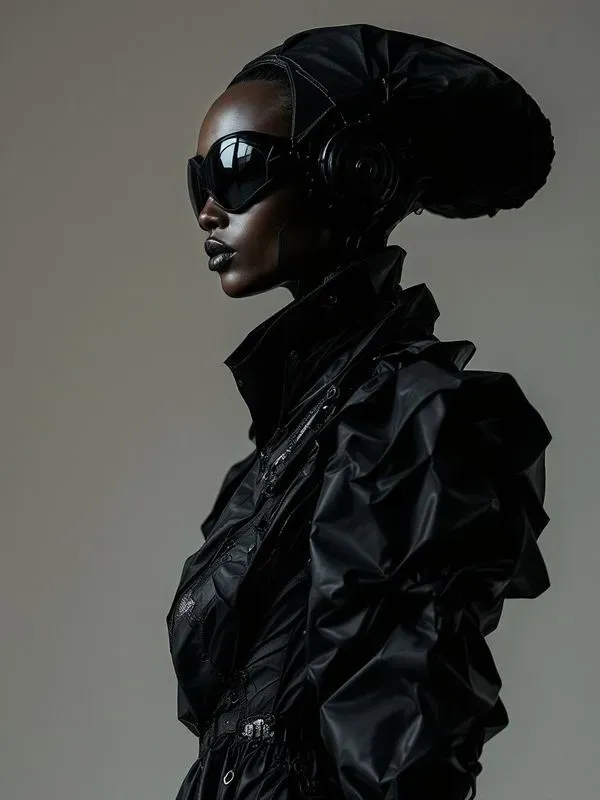 Abstract Avant Garde Fashion Portraits