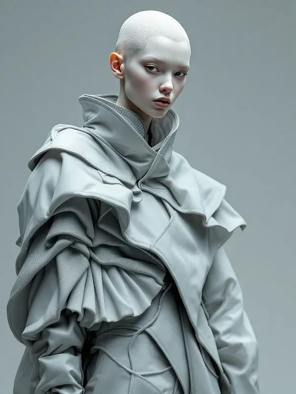 Abstract Avant Garde Fashion Portraits