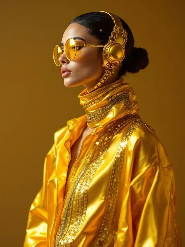 Abstract Avant Garde Fashion Portraits